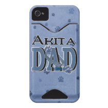 Akita DAD Id Iphone 4 Case