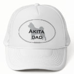 Akita Dad Trucker Hat