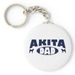 Akita Dad keychains