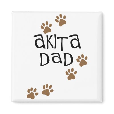Akita Dad by dogsandhorses