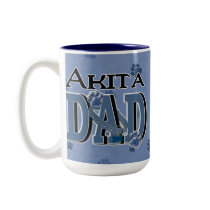 Akita DAD Coffee Mugs