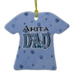 Akita DAD Ornament