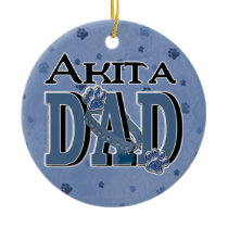 Akita DAD Ornaments
