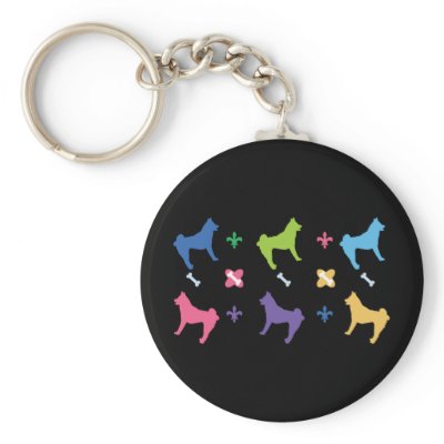 Akita Designer Key Ring by DogPark