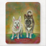 Akita dog art happy dogs fun painting Unorthodogs