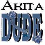 Akita DUDE Photo Cut Outs