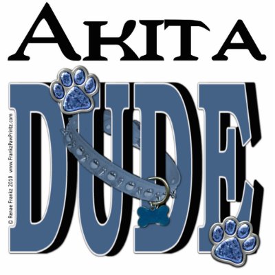 Akita DUDE Photo Cut Outs by FrankzPawPrintz