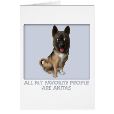 Akita Favourite by cartoondogs