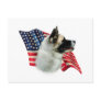 Akita Flag Post Card