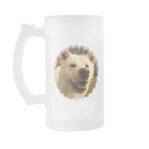 Akita Frosted Beer Mug