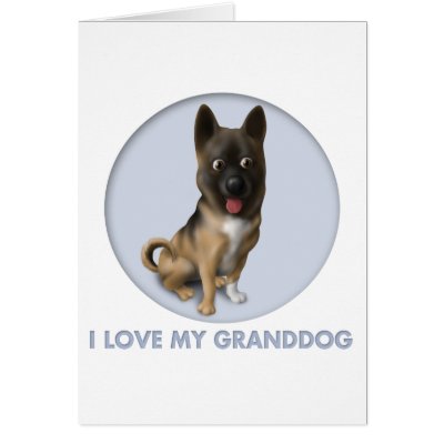Akita Granddog by cartoondogs