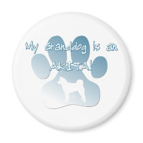 Akita Granddog Magnets