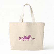 Akita Grandma Canvas Bag