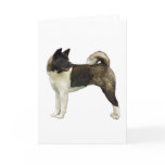 Akita greetingcard