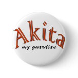 Akita guardian button