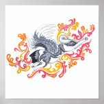 akita guardian spirit print