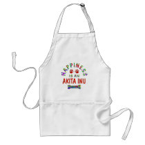 Akita Happiness Aprons