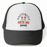 Akita Happiness Mesh Hat