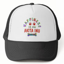 Akita Happiness Trucker Hat