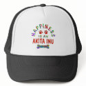 Akita Happiness hats