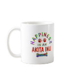 Akita Happiness Coffee Mugs