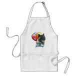 Akita Happy Birthday Balloons Aprons