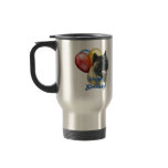 Akita Happy Birthday Balloons Mug