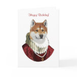 Akita, Happy Birthday! card