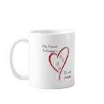 Akita Heart Belongs Mug