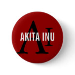 Akita Inu Breed Monogram
