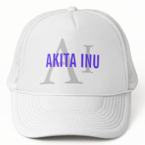 Akita Inu Breed Monogram