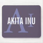 Akita Inu Breed Monogram