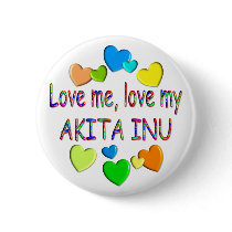 AKITA INU BUTTONS