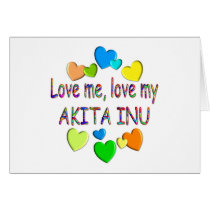 AKITA INU CARD
