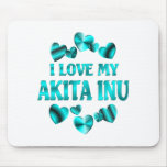 AKITA INU Love Mouse Mat