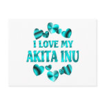 AKITA INU Love Postcards