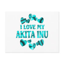 AKITA INU Love Postcards