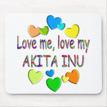 AKITA INU MOUSE PAD