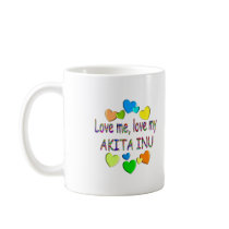 AKITA INU COFFEE MUGS
