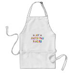 Akita Inu Rules Fun aprons