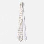 Akita Inu Rules Gold ties