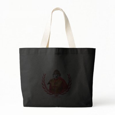Akita Inu Samurai Tote Bag by podencobg