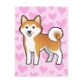 Akita Inu / Shiba Inu Love Post Cards