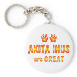 Akita Inus are Great Keychains