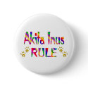 Akita Inus Rule buttons