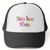 AKITA INUS RULE MESH HATS