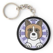 Akita Key Chains