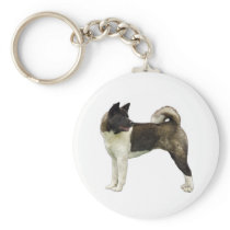 Akita keychain
