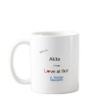 Akita Lick Design mugs