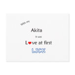 Akita Lick Design postcards